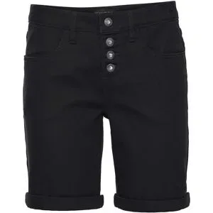 bonprix Bermudas Skinny Fit, aus Stretch-Material, mit modischer Knopfleiste