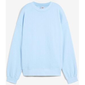bonprix Sweatshirt, Oversize-Passform, aus reiner Baumwolle, elastische Bündchen