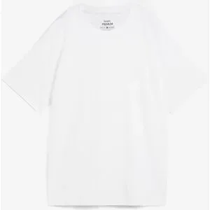 bonprix Oversize-Shirt aus reiner schwerer Bio-Baumwolleweiß 44Damen