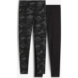 bonprix Leggings (2er-Pack)schwarz 36Damen