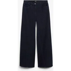 bonprix Weite Jeans Regular Fit, mit Elasthan-Anteil, mit Bequembund