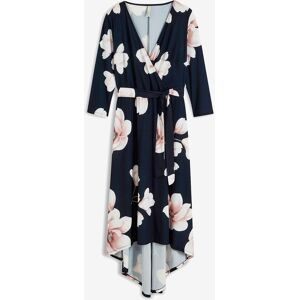 bonprix Vokuhila-Kleid aus Jersey mit Bindebandblau 32Damen