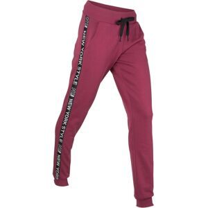 bonprix Sweathose mit Bündchen und Statement-Druckrot 56Damen