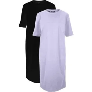 bonprix Shirtkleid (2er-Pack)lila 36Damen