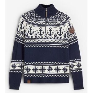 bonprix Maritimer Norweger-Pulloverblau 52Damen