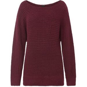 bonprix Strickpullover strukturierte Strickqualität, mit U-Boot-Ausschnitt und weitem Langarm