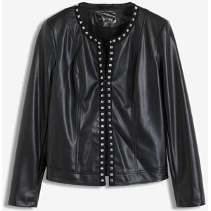bonprix Lederimitat-Jackeschwarz 46Damen