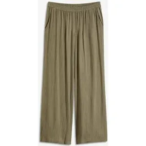 bonprix Palazzo-Hose aus softer Viskosegrün 36Damen