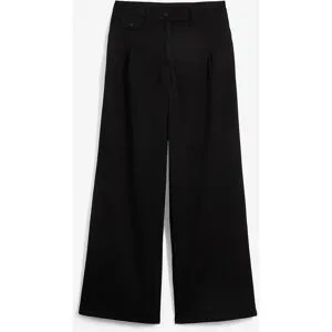 bonprix Weite Marlenehoseschwarz 50Damen