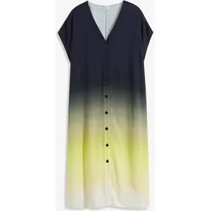 bonprix Kaftan-Kleid aus Viskoseschwarz 38Damen