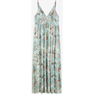 bonprix Maxikleid aus fließendem Viskose-Mixblau 52Damen
