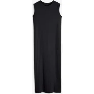 bonprix Jersey-Kleid aus Baumwolle mit Stretchschwarz 48Damen