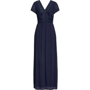 bonprix Maxikleid aus fließender Viskoseblau 46Damen