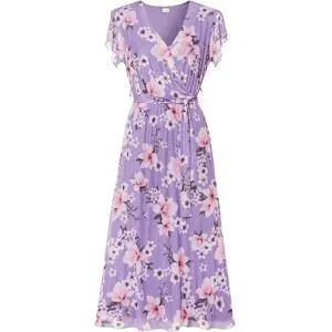 bonprix Midikleid aus Meshlila 32Damen