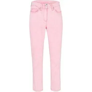 bonprix Verkürzte Twill-Hose im Used-Lookrosa 50Damen