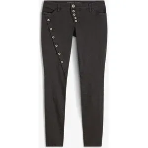 bonprix Twillhose aus elastischem Baumwoll-Mixgrau 38Damen