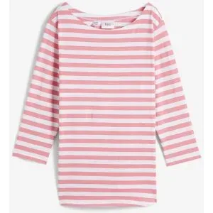 bonprix Shirt mit U-Boot-Ausschnittrosa 56Damen