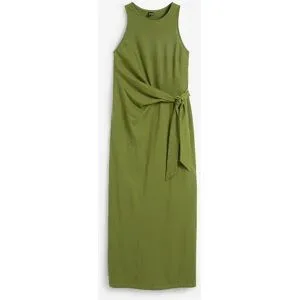 bonprix Maxikleid aus Baumwollegrün 40Damen