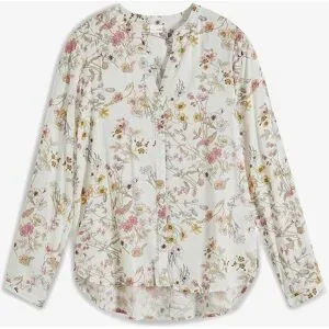 bonprix Bluse aus reiner Viskoseweiß 46Damen