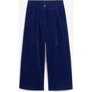 bonprix Weite Cord-Culotte aus Baumwoll-Stretchblau 46Damen