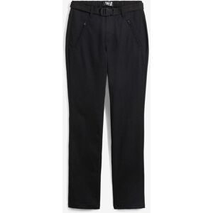 bonprix Wasserabweisende Funktionshose aus Stretch-Twill mit Gürtelschwarz 46Damen