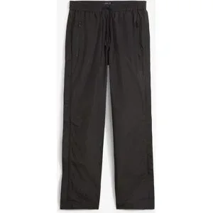 bonprix Ultraleichte Schlupf-Regenhose mit seitlichem Reißverschluss, wasserdichtschwarz 46Damen