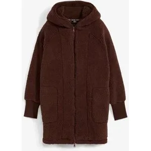 bonprix Teddy-Fleece Jackebraun 56Damen