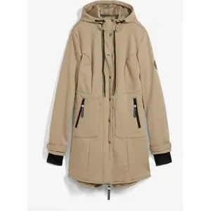 bonprix Super Stretch Softshell-Parka, wasserabweisendgrün 46Damen