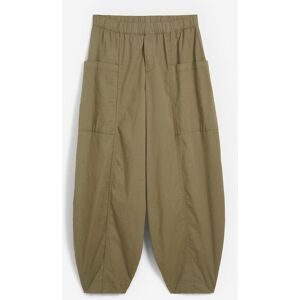 bonprix Ballonhose aus elastischem Baumwoll-Mixgrün 50Damen