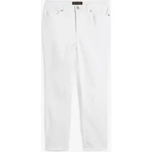 bonprix Stretchhose aus Baumwolleweiß 48Damen