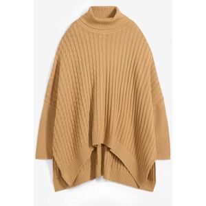 bonprix Oversize-Poncho Pulloverbeige 56Damen