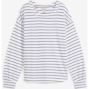 bonprix Langarmshirt lockere Passform mit überschnittenen Schultern, mit Ballon-Ärmeln