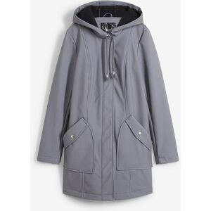 bonprix Softshell-Parka mit Kapuzegrau 52Damen