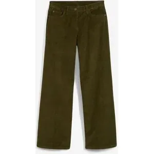 bonprix Cordhose im Marlene-Stilgrün 54Damen