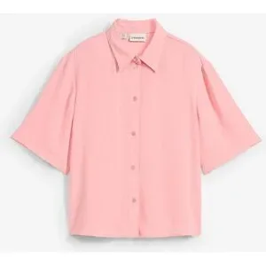 bonprix Boxy Bluse aus leichtem Crêperosa 54Damen