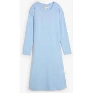 bonprix Jerseykleid aus reiner schwerer Bio-Baumwolleblau 44Damen