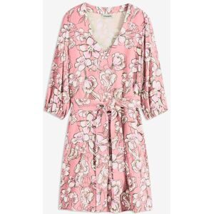 bonprix Minikleid aus softem Viskose-Mixrosa 50Damen