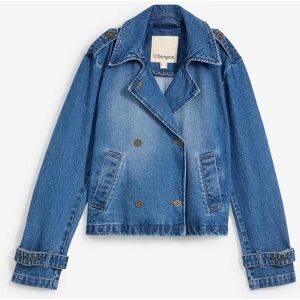 bonprix Denim Trenchjackeblau 52Damen