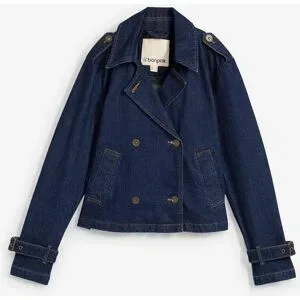 bonprix Denim Trenchjackeblau 38Damen