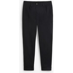 bonprix Chinohose aus elastischem Baumwoll-Mix, knöchellangschwarz 38Damen