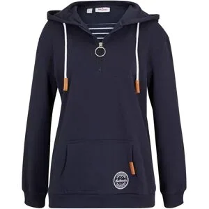 bonprix Hoodie aus Baumwoll-Mixblau 36Damen