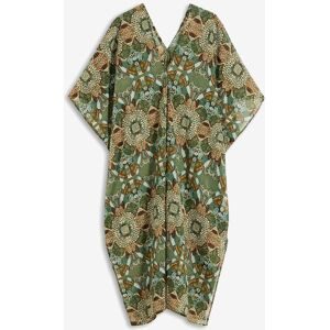bonprix Strandtunika aus leichtem Chiffongrün 40Damen