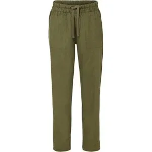 bonprix Schlupfhose aus luftigem Leinen-Mixgrün 46Damen