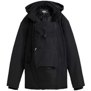 bonprix 3-in-1 Umstandsjacke mit Trageeinsatzschwarz 48Damen