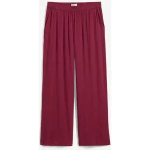 bonprix Palazzo-Hose aus softer Viskoserot 36Damen