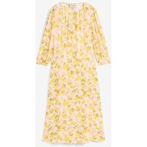 bonprix Crinkle-Midikleid aus Viskoseweiß 40Damen