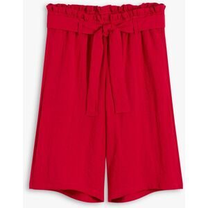 bonprix Schlupf-Bermuda aus Viskose-Mixrot 38Damen