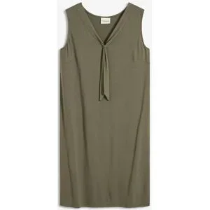 bonprix Shirtkleid mit Schluppegrün 40Damen
