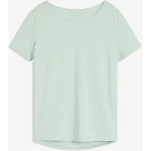 bonprix Langes Sport-Shirt mit Rückenausschnittgrün 36Damen