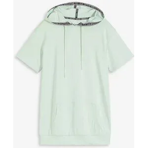 bonprix Oversized Sport-Shirt mit Kapuze, schnelltrocknendgrün 52Damen